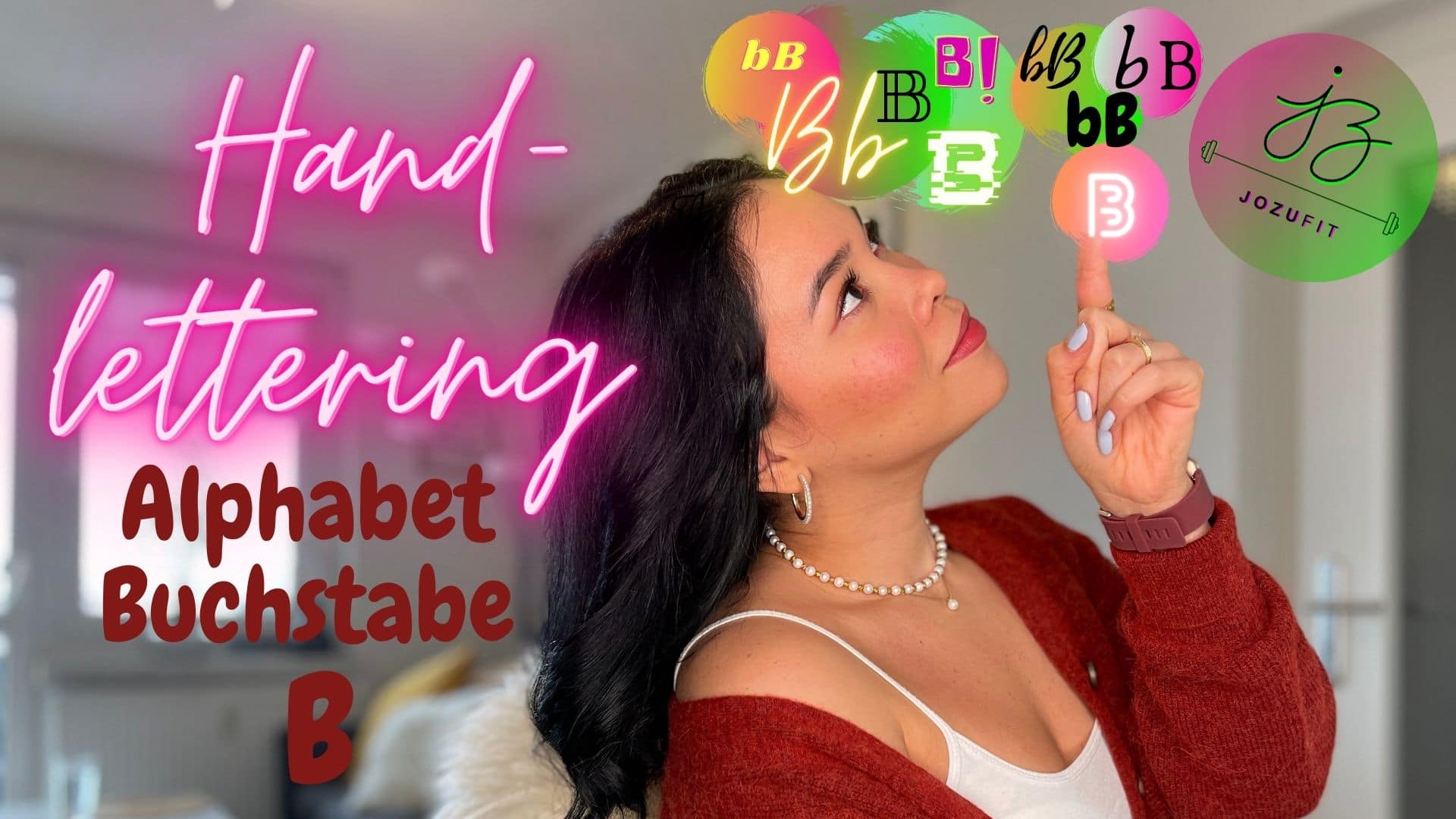 Lettering Alphabet | Letter B