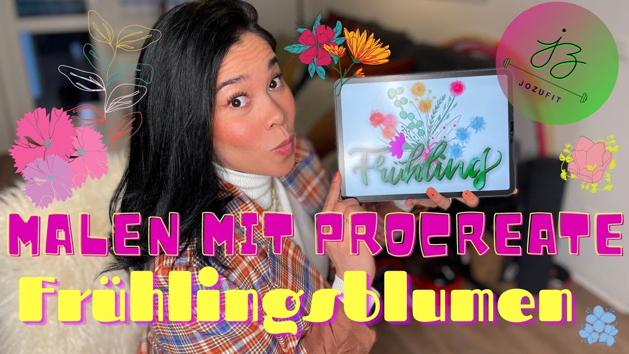 malen-mit-procreate-frühlingsblumen-jozufit