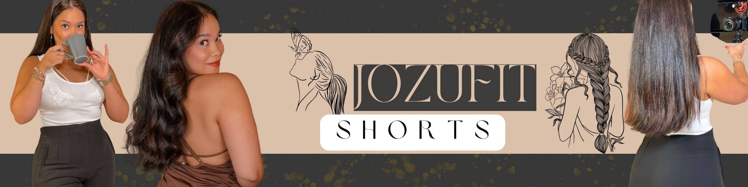 jozufit shorts bücher fitness ernährung beauty makeup lettering